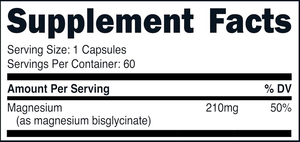 ONEHEALL OEM/ODM Gélules de glycinate de magnésium pour la santé cardiaque et immunitaire des adultes, 60 unités, <span class=keywords><strong>1</strong></span> gélule/jour - Product Image 2