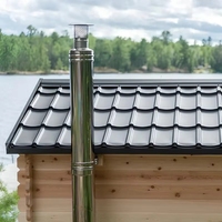 Kit de sauna à bois en pin finlandais de style moderne pour villa, maison, salle de sport ou usage extérieur