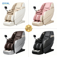 Fauteuil de massage électrique OYEAL Zero Gravity avec suivi SL, enveloppement par airbags pour le cou, le dos, les jambes et les pieds, massage complet du corps, en PU haut de gamme, personnalisable