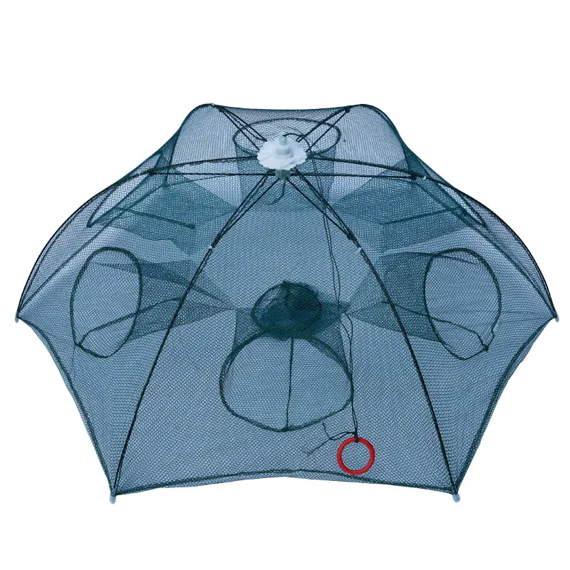 OSH-001 Fly Hand Cast Net Throw Catch Drawstring Casting Nylon Fishing Net Fishing Tackle
