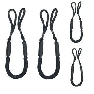 Bungee Dock Lines For Boats Dock Rope Mooring Lines Kayak Docking Ropes Boat Dock Accessories For Marine PWC Kayak Jet Ski