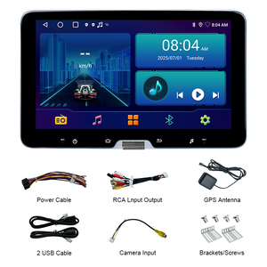Rotation manuelle 10.<span class=keywords><strong>1</strong></span> ''Single <span class=keywords><strong>Din</strong></span> <span class=keywords><strong>Autoradio</strong></span> avec <span class=keywords><strong>Apple</strong></span> CarPlay et Android Auto GPS WiFi Lecteur DVD Récepteur multimédia tactile - Product Image 3