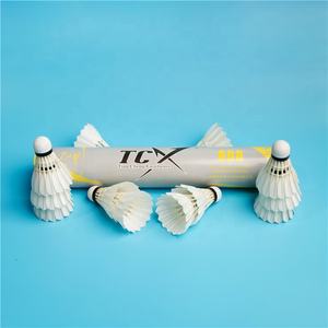 TCX 888 <span class=keywords><strong>Volant</strong></span> de <span class=keywords><strong>Badminton</strong></span> longue durée Matériau en plumes d'oie Premium <span class=keywords><strong>Badminton</strong></span> <span class=keywords><strong>Volant</strong></span> lisse pour joueurs - Product Image 3