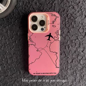 Cho iphone17 không khí điện thoại di động Trường hợp bản đồ máy bay Apple 16 Promax bảo vệ Bìa 15 14 13 12 cộng với chống sốc IMD tôi điện thoại Bìa - Product Image 4