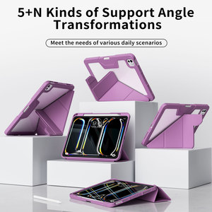 Kenke 2025 nuovo Origami di alta qualità tramonto viola Slot <span class=keywords><strong>per</strong></span> <span class=keywords><strong>penna</strong></span> destra Auto Sleep Wake <span class=keywords><strong>iPad</strong></span> custodia con fibbia <span class=keywords><strong>per</strong></span> <span class=keywords><strong>iPad</strong></span> 7 13 pollici - Product Image 3
