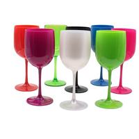 Flûtes à vin en plastique PS de style américain classique, blanches, personnalisées pour Noël, 450 ml, cadeaux d'affaires OEM - Vente en gros, fabriqué au Vietnam