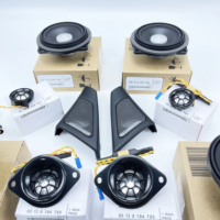 Kit de haut-parleurs de haute qualité pour BMW Série 5 F10 F11 : Caissons de basses, tweeters, médiums et amplificateurs audio en ABS