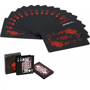 Лучшее качество, игральные карты в покер премиум-класса с индивидуальным дизайном для семейных игр