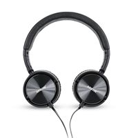 2023 prix de gros bas prix logo personnalisé casque filaire musique casque 3.5mm prise AUX