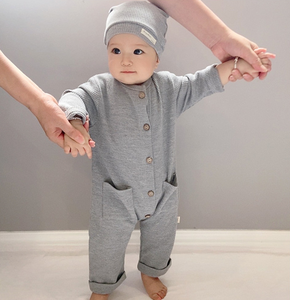 Gigoteuses pour nouveau-nés multicolores, <span class=keywords><strong>devant</strong></span> côtelé, <span class=keywords><strong>fermeture</strong></span> éclair, volants sur les fesses, pyjamas longs à manches longues pour bébés filles, combinaisons - Product Image 2