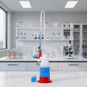 Burette automatique Acc. Burette en plastique de laboratoire utilisée par le Dr <span class=keywords><strong>Schilling</strong></span> - Product Image 1