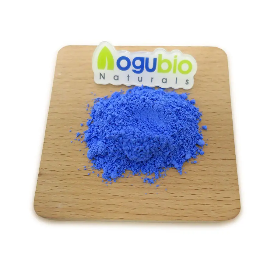 Aogubio טבעי מזון כיתה צבען GardeniaBlue בתפזורת גרדניה כחול אבקה