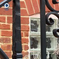 Balustrade Prima WPC résistante au vent pour les bâtiments de grande hauteur, utilisation en extérieur