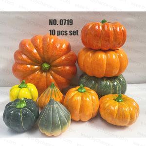 Fournitures de décoration d'automne bricolage Halloween et automne récolte Faux citrouille artisanat pour zoo parc d'attractions <span class=keywords><strong>cinéma</strong></span> décor festif - Product Image 3