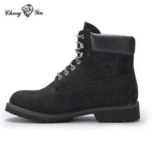 أعلى جودة Nubuck جلد الرجال أحذية السلامة محطة الغاز أحذية الرجال تصميم كلاسيكي الكاحل أحذية العمل للرجال - Product Image 2