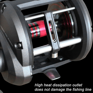 Carrete de pesca marina de fundición de 300L con arrastre máximo 8kg - Product Image 5