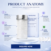Acide hyaluronique PDRN, essence à particules sphériques à effet éclatant, ADN de saumon, soin de la peau coréen, anti-âge, réparation de la peau, raffermissant