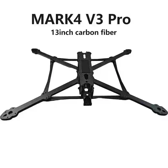 TNH 13 Inch Carbon Fiber Quadcopters Frame Kits Mark4 V3 Pro 8mm Arm Private Mold Heavy Lift Compatible with FPV