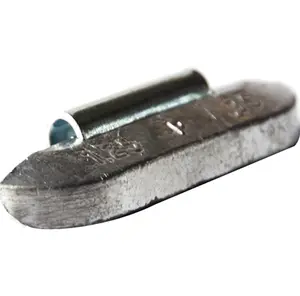 Lead clip on wheel weights
