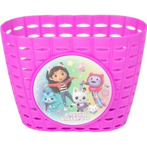 Bicicletta con cestino Tataway Gabby's Dollhouse per bambini rosa - Product Image 1