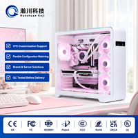 PC Gamer Modern Intel Generasi ke-12 I5 12500 16G 512G SSD RGB Dapat Disesuaikan ATX PC Gaming Desktop Bisnis OEM