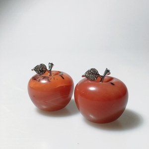 Nuevo Producto Natural tallado de piedras preciosas <span class=keywords><strong>jaspe</strong></span> rojo Jade de Apple para la decoración del hogar - Product Image 6