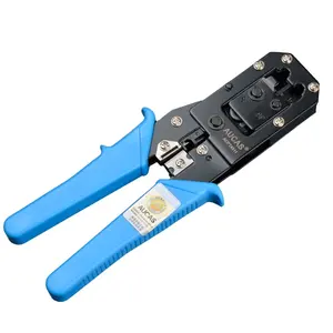 उच्च गुणवत्ता 8p8c 6p6c मॉड्यूलर प्लग Crimper उपकरण Cat5e Cat6 पावर केबल Crimping