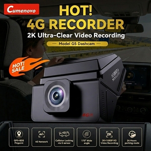 Cámara para Auto 4G con Soporte para 128GB, <span class=keywords><strong>Grabador</strong></span> <span class=keywords><strong>de</strong></span> Video HD 2K, Doble Canal, Vista <span class=keywords><strong>de</strong></span> 170 Grados, Grabación en Bucle Continuo, Modo <span class=keywords><strong>de</strong></span> Estacionamiento, DVR - Product Image 1