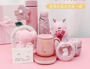 Groothandel Voor Dames Intelligente Waterbeker Verwarmingskussen Mok Luchtbevochtiger Cadeau Set Voor Verjaardag En Vakantie Cadeaus - Product Image 2