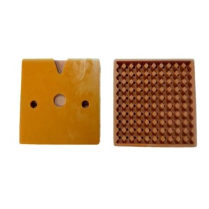 Tablero de Resina Fenólica Antiestática Naranja y Negra Personalizado de 38 mm de Diámetro, Herramienta de Corte Industrial, Soporte de Prueba - Product Image 5