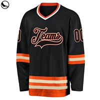 BETHERIVAL couleur sublimée sergé patchs équipe Hockey sur glace maillot Logo personnalisé broderie uniforme pour le Hockey sur glace