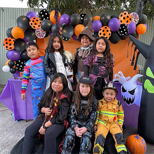 Halloween Spider Web Boo Foil Banner <b>Balloons</b> Black Orange Purple <b>Balloons</b> Halloween Party <b>Decorations</b> - Product Image 2