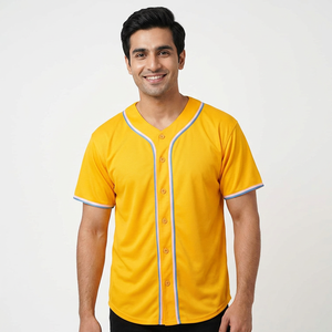Uniforme de sport d'équipe personnalisé maillot de baseball et softball par sublimation vêtements d'athlétisme personnalisés pour les jeunes du collège et de l'école - Product Image 1