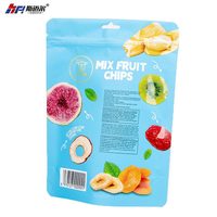 Fabriek Prijs Custom Pet Mylar Ziplock Bag Hersluitbare Plastic Heat Seal Voor Fruit Chips Koffie Sushi Verpakking Stand Pouch