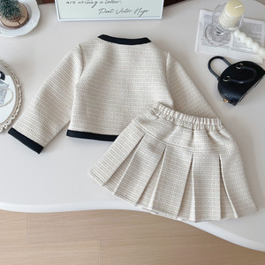 Nouvel <span class=keywords><strong>ensemble</strong></span> de vêtements décontractés 2 pièces pour filles de 5 ans, collection automne-hiver, motif dessin animé, vêtements pour enfants tendance - Product Image 2