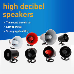 Altavoz portátil para exteriores con Tweeter para sistemas de alarma de automóviles y puestos de techo Publicidad Propaganda - Product Image 2