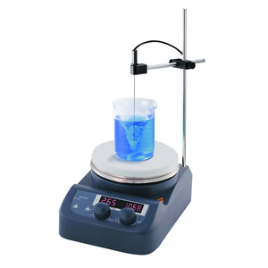 Agitador Magnético con Placa Calefactora SCITEK HMS-380P 380C con Pantalla LCD de Alta Resolución, Motor de CC sin Escobillas de 200-1500 RPM para Laboratorio - Product Image 2