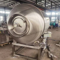 Mesin Tumbler Daging Babi 50L/100L/200L untuk Ayam Goreng, Mesin Marinasi Vakum, Mesin Pengasapan dan Pengmarinasi Makanan