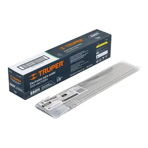 Caja con 5 Bolsas de 1 kg de Electrodos 6011 de 1/8'', TRUPER - Product Image 1