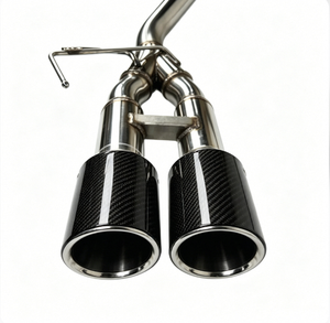 Escape Trasero AsiaLink de Acero Inoxidable con Acabado Pulido Espejo y Doble Salida para Ford Ranger T9 <span class=keywords><strong>2022</strong></span>+ con Tubo de Escape Lateral - Product Image 2