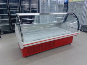 Vitrine Réfrigérée Économique pour <span class=keywords><strong>Boucherie</strong></span>, Température Unique Réglable, 2 Portes en Verre Courbé, Dégivrage Automatique Direct - Product Image 5