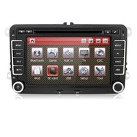 Orijinal UI HD dokunmatik ekran otomobil radyosu için 2 Din araba radyo Skoda Octavia Fabia GPS navigasyon ile