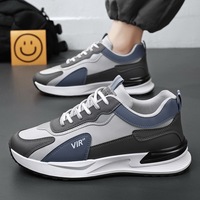 Chaussures de course polyvalentes en maille pour hommes, baskets décontractées antidérapantes et résistantes à l'usure