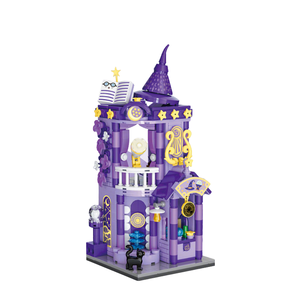 Good Selling Colorful Multi Layer Plastic Building Blocks Model <b>Candy</b> House Magic Tower Guitar Telescope Creative Toy Gift Sets - Product Image 6