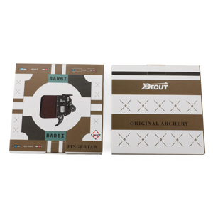 Protector de Dedos Decut Barbi Bow, Tallas S/M/L/XL, Opciones RH/LH, Accesorio Negro para Competición de Tiro con Arco - Product Image 6