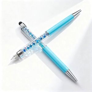 Best-selling Diamond Luxury Metal Ballpoint <b>Pen</b> with logo Slim Signature <b>Pen</b> Custom <b>Pen</b> for and Marketing As Well As Students - Product Image 2