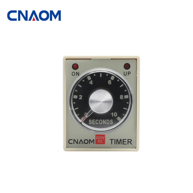Original AH3-3 Time Relay Multifunctional Power on Delay Adjustable square 8-pin DC24V DC12V AC220V