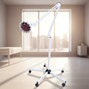 <span class=keywords><strong>Lampe</strong></span> infrarouge portable <span class=keywords><strong>sur</strong></span> <span class=keywords><strong>pied</strong></span> avec tête pivotante, ampoule 275W, <span class=keywords><strong>lampe</strong></span> de physiothérapie infrarouge pour studio de yoga - Product Image 1