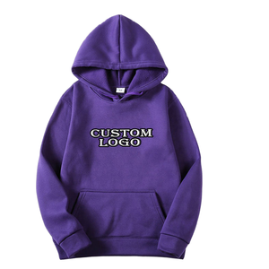 Custom Logo <b>Men's</b> <b>Pullover</b> Hoodie 70 Cotton 30 Polyester Streetwear Hoodie OEM ODM Manufacturer - Product Image 1