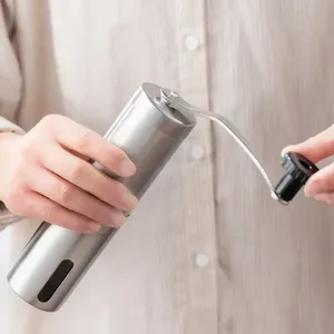 Molinillo de Café Manual Portátil de Acero Inoxidable, Molinillo Cónico con Manivela para el Hogar, Utensilios para Amantes del Café - Product Image 4